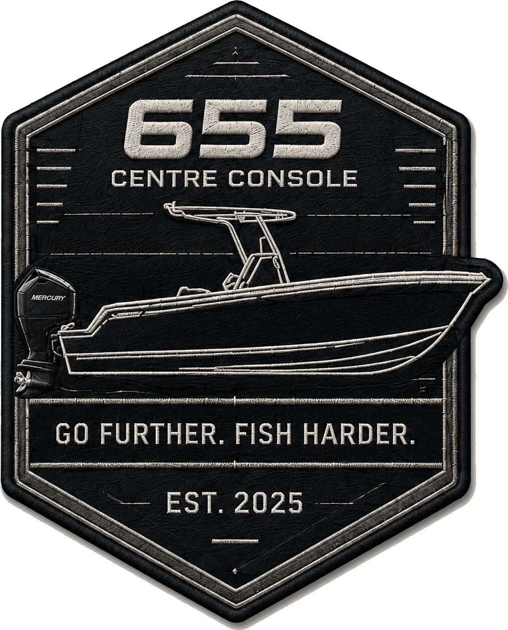 Edencraft 655 Centre Console badge