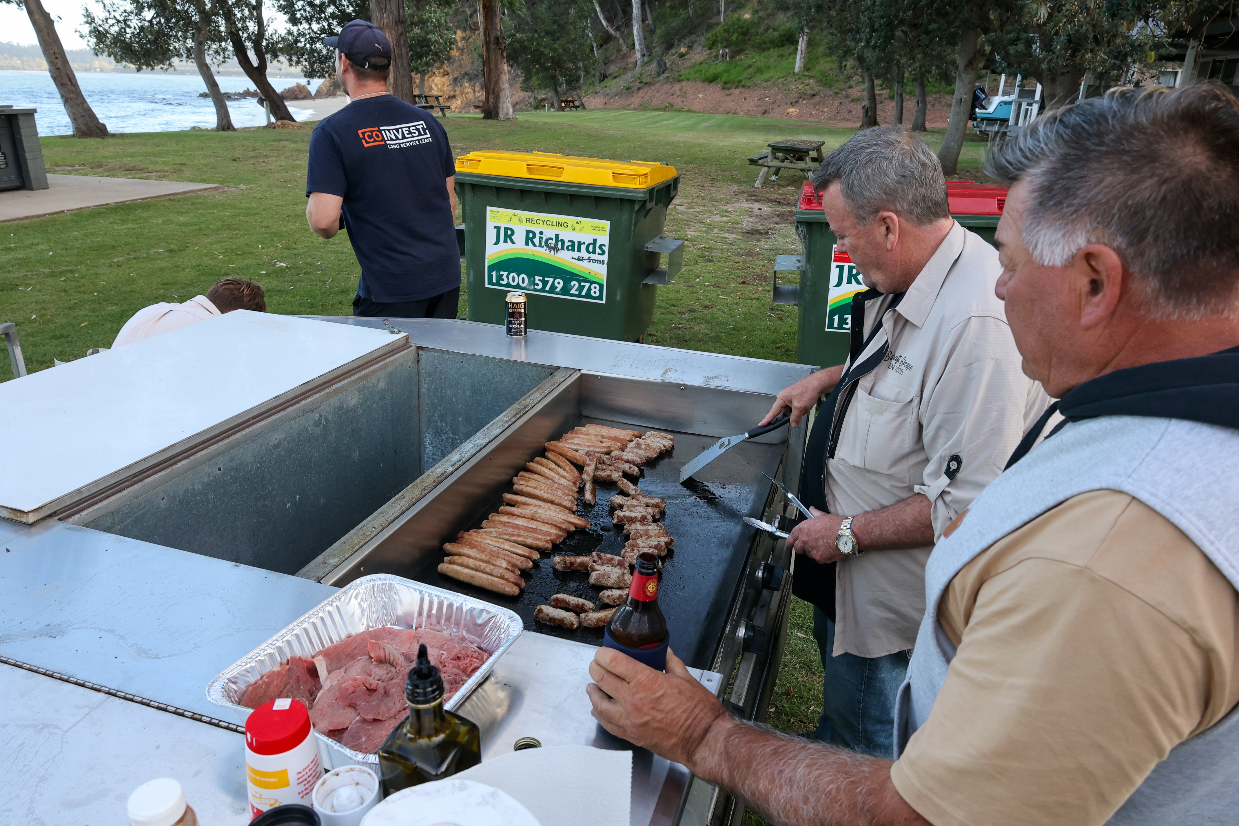 Barbecue at Edencraft HQ on Friday night